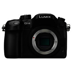 Panasonic Lumix DMC-GH4 Compact System Camera, UHD 4K, 16.05MP, OLED EVF, 3